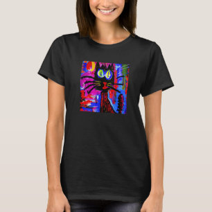 Witty kitten black cat meme T-Shirt