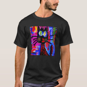 Witty kitten black cat meme T-Shirt