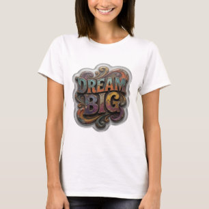 Witty Orange DREAM BIG Tee