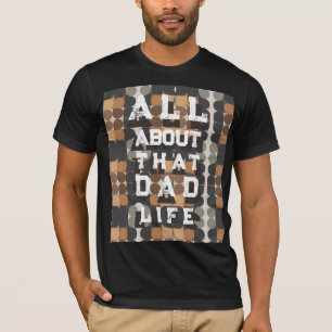 Witty Retro Modern Cool Dad Father’s Day Quote T-Shirt