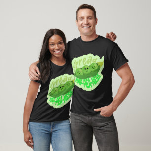 Witty Shirt Spread Hap-pea-ness