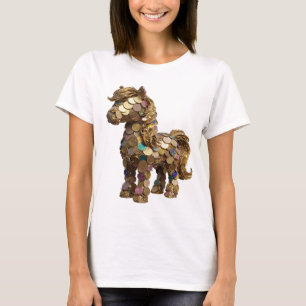 Witty Silver ABSTRACT ART Modern Design v3 T-Shirt