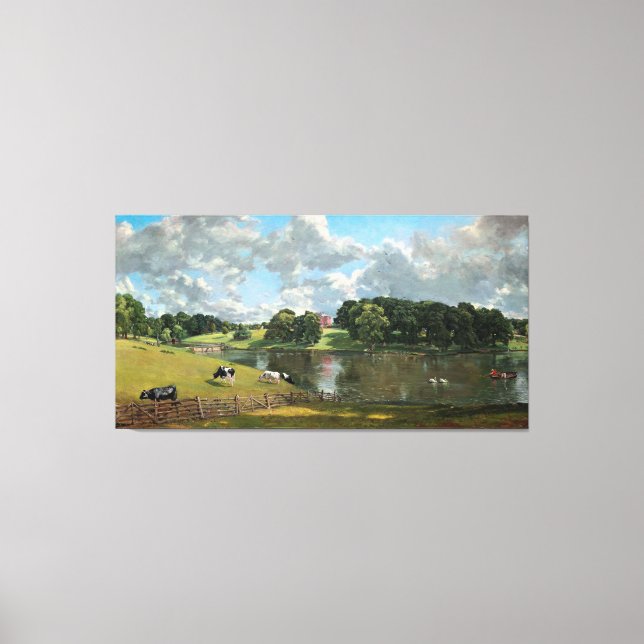 Wivenhoe Park, Essex by John Constable (1816) Canvas Print (Front)