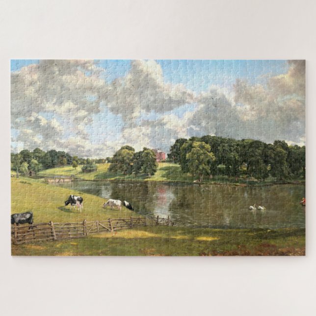 Wivenhoe Park, John Constable Art Jigsaw Puzzle (Horizontal)