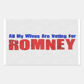 Wives For Romney Sticker