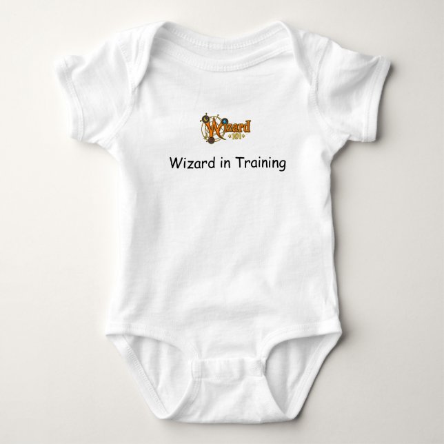 Wizard101 Baby Onesee - Wizard in Training Bodysuit (Front)