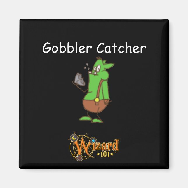 Wizard101 Gobbler Magnet (Devant)