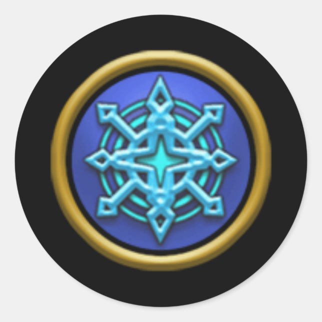 Wizard101 Ice School Stickers (Front)