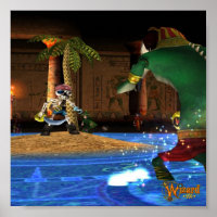 Wizard101 Krokotopia Poster