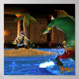 Wizard101 Krokotopia Poster