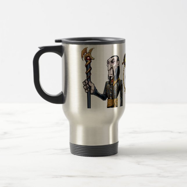 Wizard101 Malistaire Travel Mug (Left)