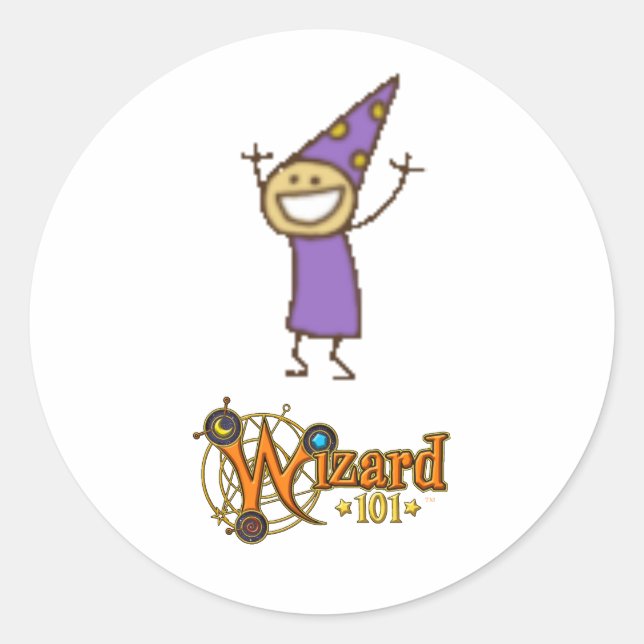 Wizard101 Storm Doodle Stickers (Front)
