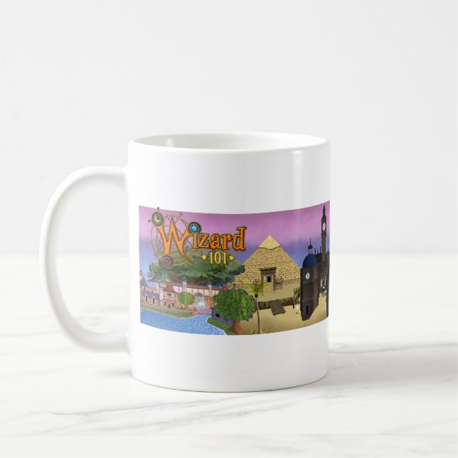 Wizard101 Worlds of the Spiral Mug (Left)