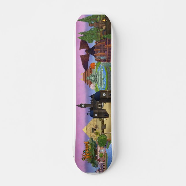 Wizard101 Worlds of the Spiral Skateboard (Front)