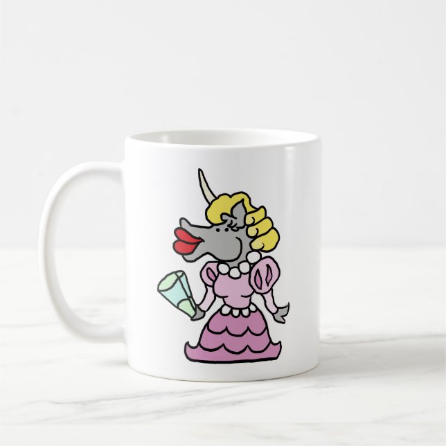Wizard 101 Doodle Francesca Coffee Mug (Left)