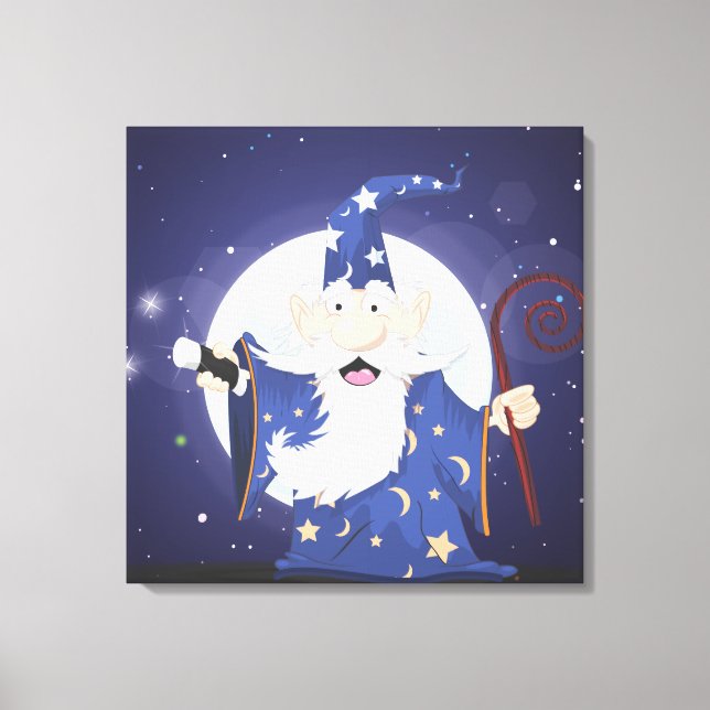 Wizard Canvas Print (Front)