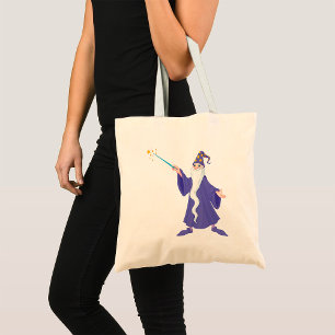 Wizard Casting A Spell Magic Tote Bag