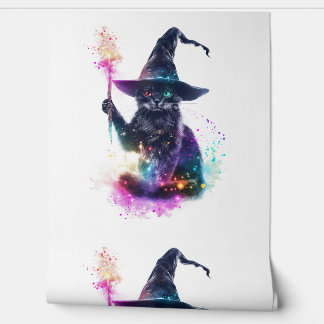 Wizard Cat Magic Wallpaper