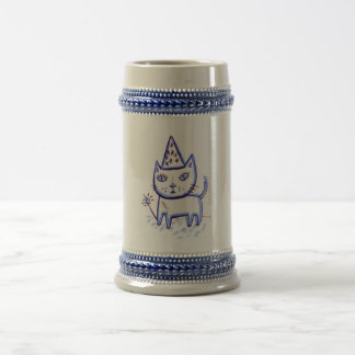 Wizard Cat Stein
