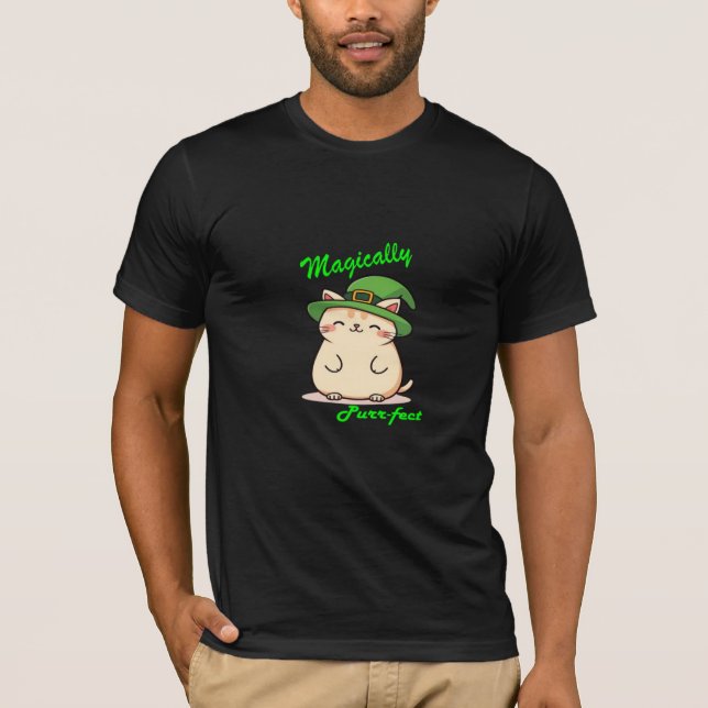 Wizard Cat T-shirt  (Front)