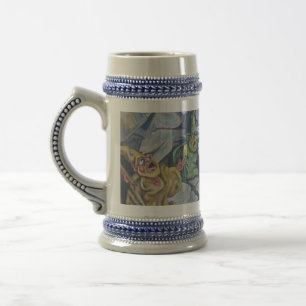 Wizard Confrontation Beer Stein