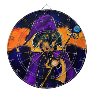 WIZARD DACHSHUND DARTBOARD