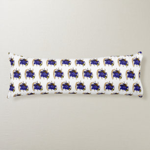 Wizard Dice Design Body Pillow