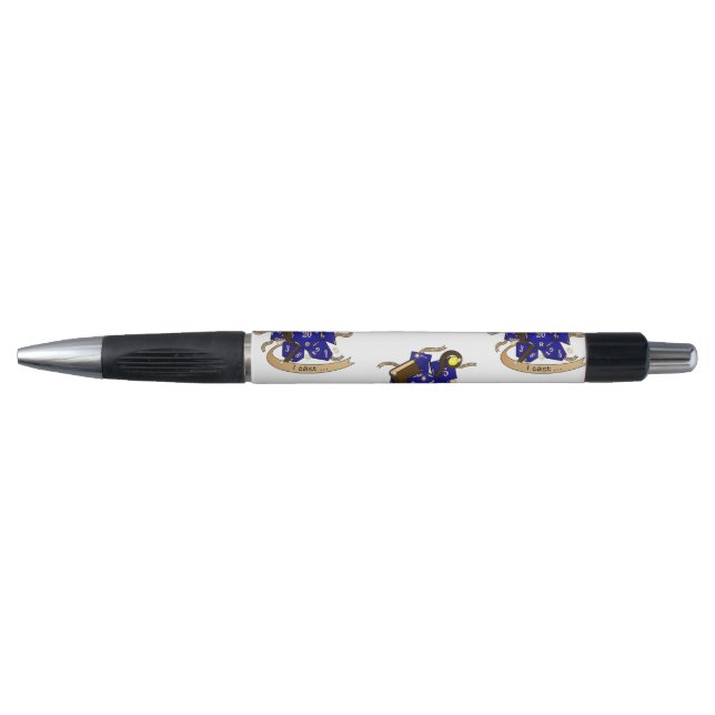 Wizard Dice Design Pen (Front)