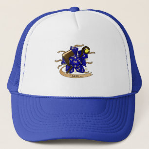 Wizard Dice Design Trucker Hat