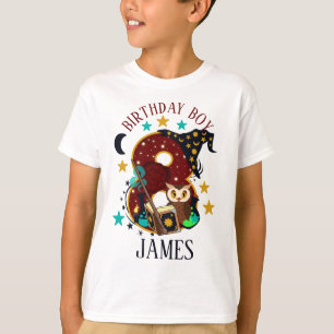 Wizard Eight Birthday Shirt birthday party