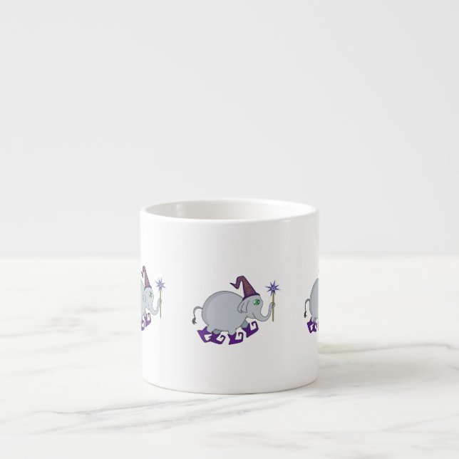 Wizard Elephant Espresso Cup (Front)