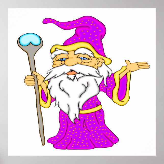 Wizard Gnome Poster (Front)