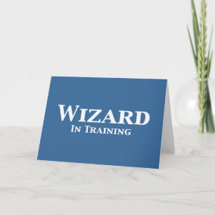 Wizard In Training Gifts Card