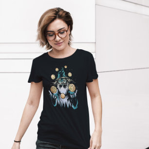 Wizard Juggling Planets T-Shirt