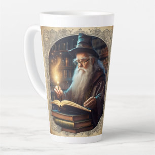 Wizard Learning Latte Mug