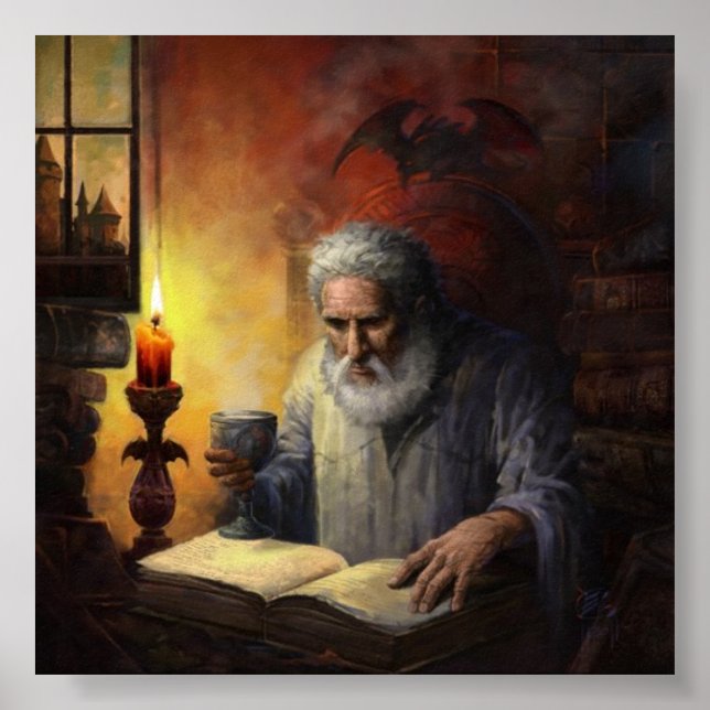 Wizard Malcolm Poster (Front)