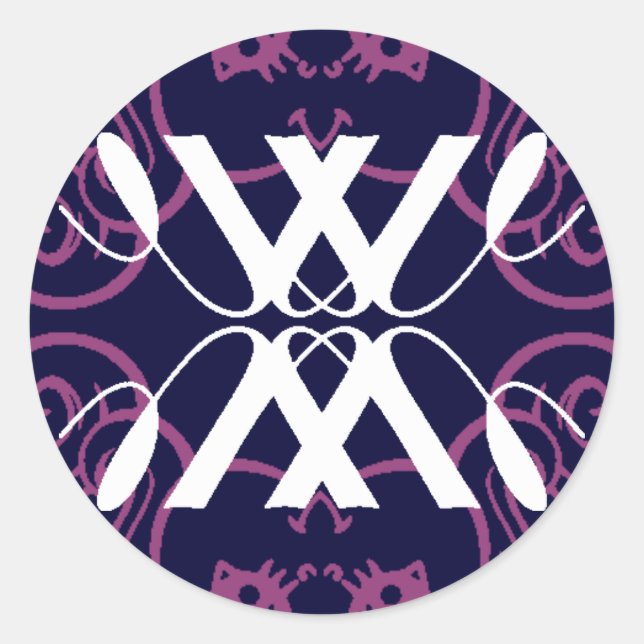 Wizard Master Classic Round Sticker (Front)