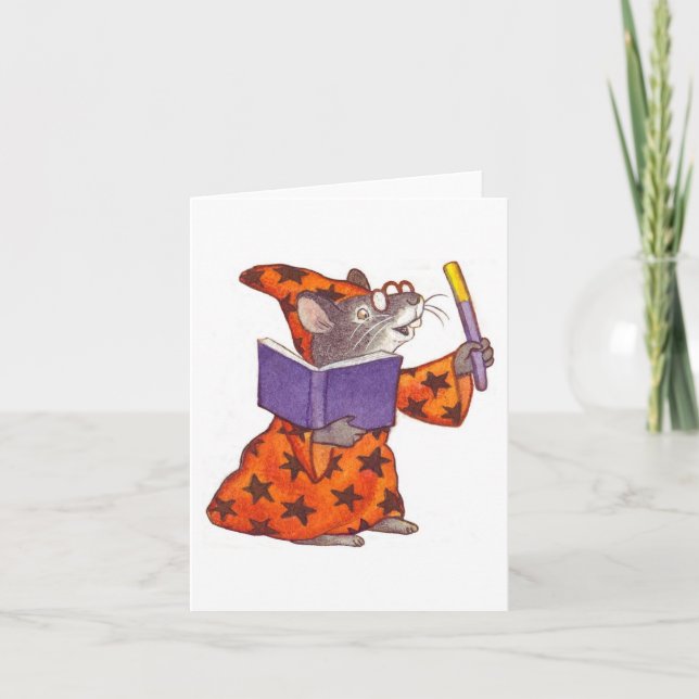 Wizard Mouse Card (Front)