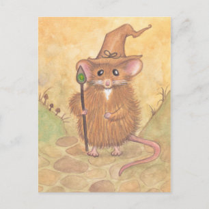 Wizard Mouse Postcard