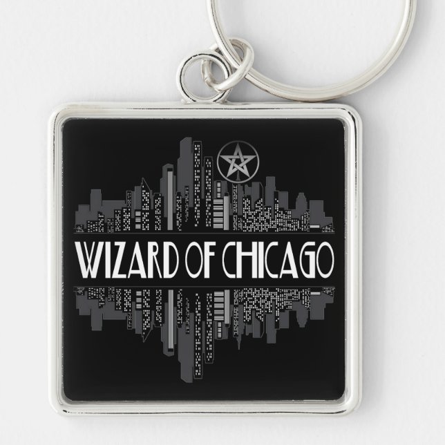 Wizard Of Chicago Dresden Fans Keychain (Front)