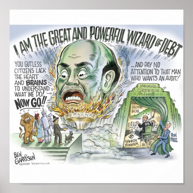 Wizard of Debt Print (Front)