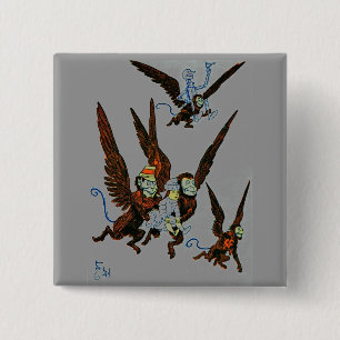 Wizard of Oz 2 Inch Square Button
