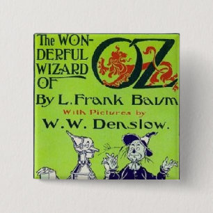 Wizard of Oz 2 Inch Square Button