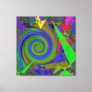 "Wizard of Oz" 40" x 40" Stretched Canvas 3 Panel