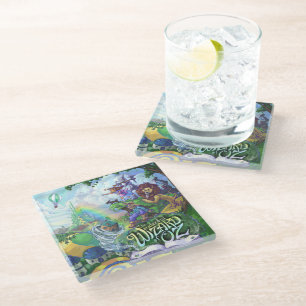 Wizard of Oz Art Glass Coaster