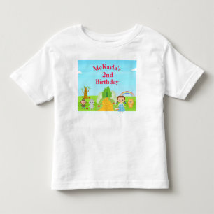 Wizard Of Oz Birthday T-shirt Toddler Kid