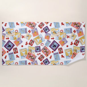 Wizard of Oz™ Character Print Toss Pattern Beach Towel