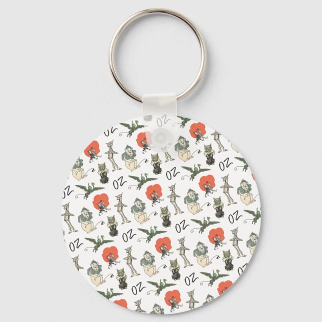 Wizard of Oz Characters Keychain (Front)