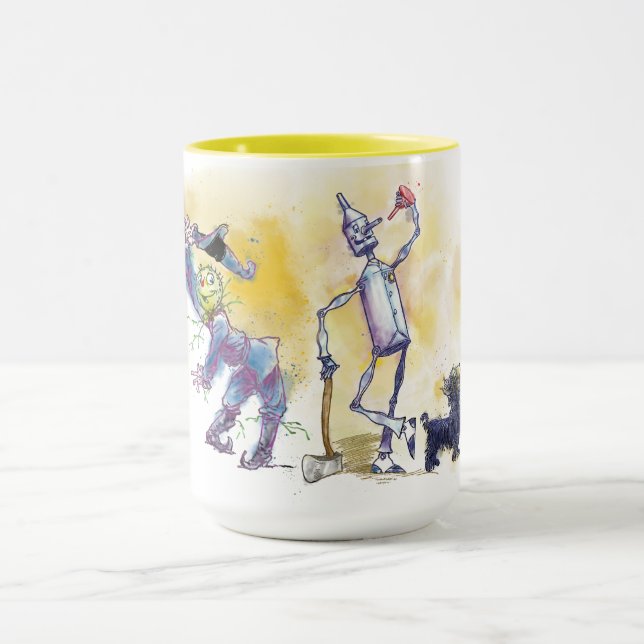 WIZARD OF OZ COFFEE MUG avec Dorothy et des amis (Centre)