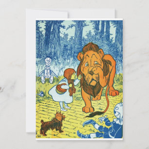 Wizard of Oz Dorothy and the Cowardly Lion